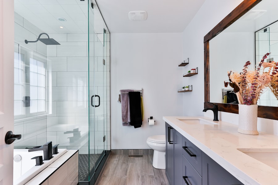Modern banyo tasarımı