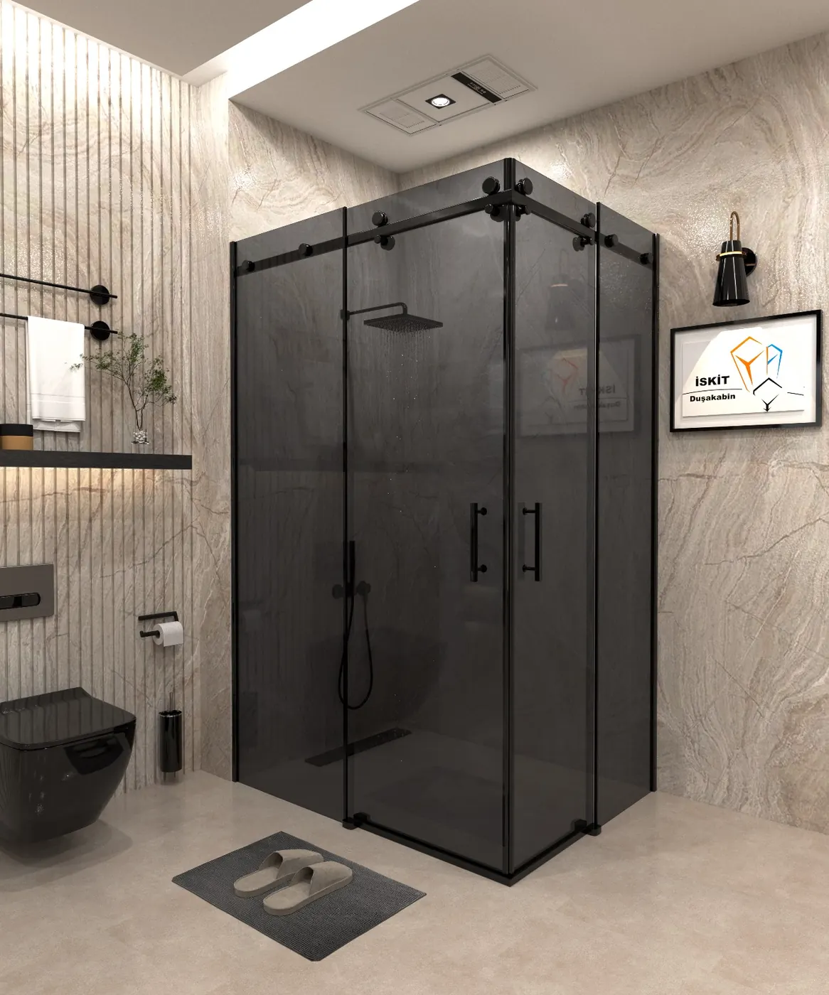İskit Duşakabin temperli cam model 28