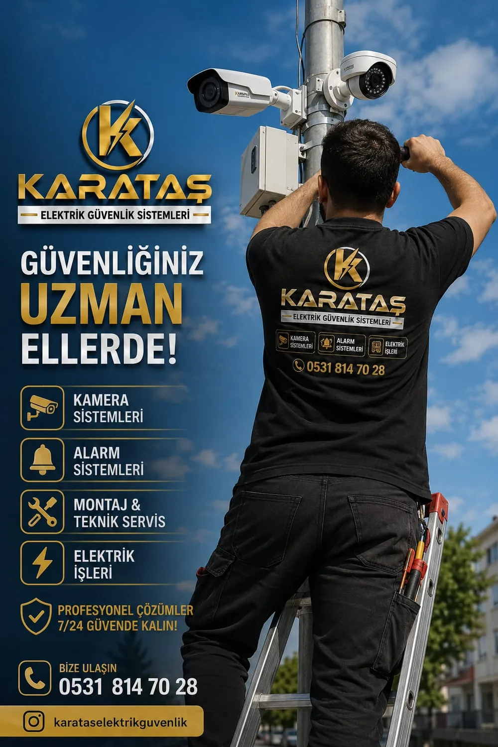 Karataş güvenlik sistemleri montaj tanıtımı