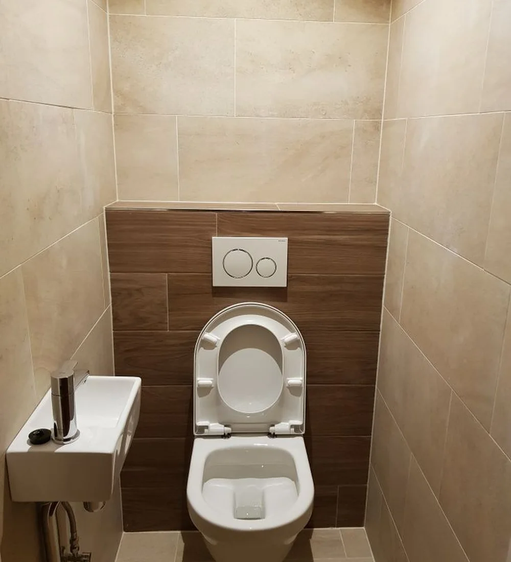 Ahşap panel gömme rezervuar uygulaması