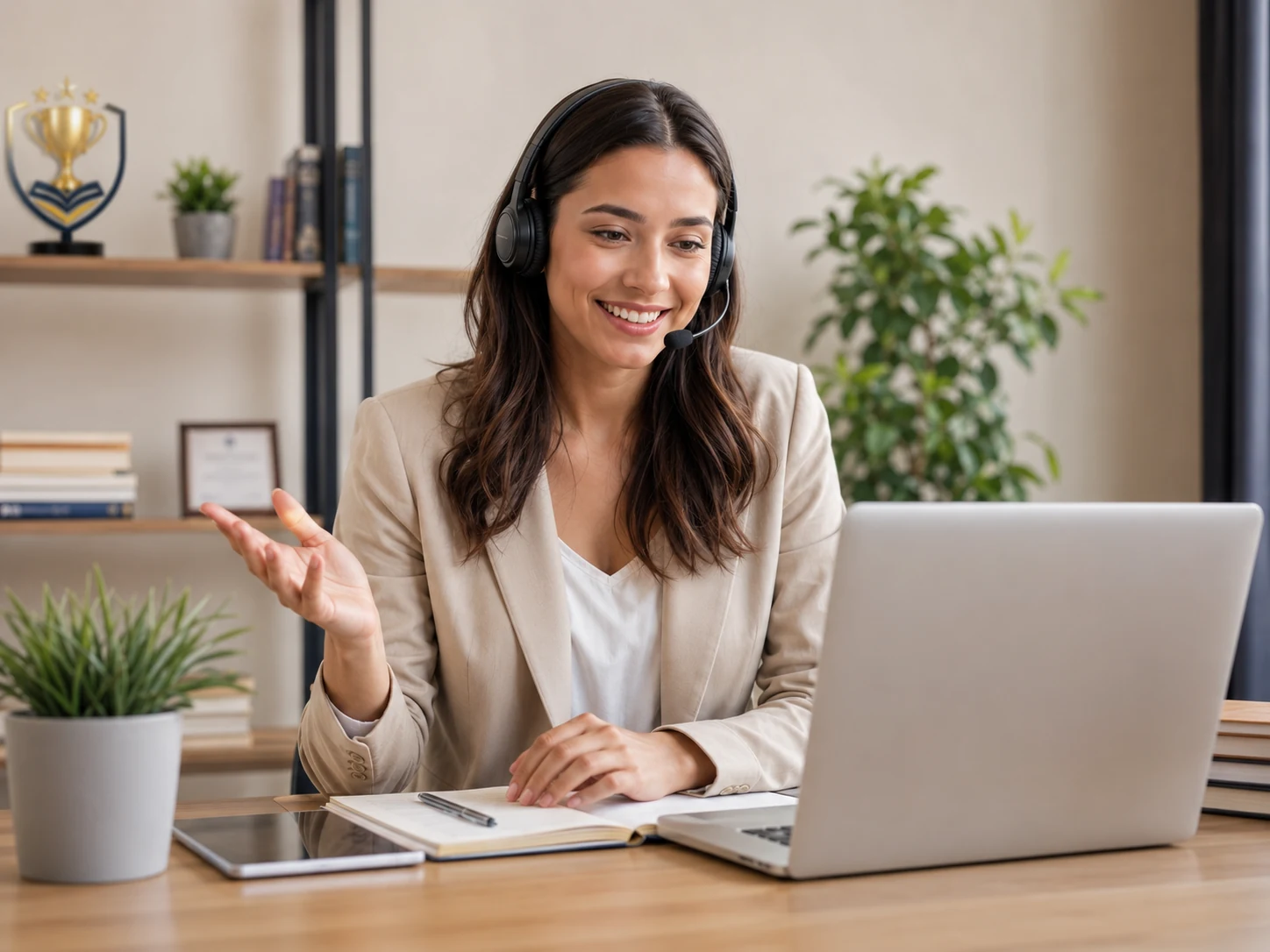 Ortaokul öğrencileri için online ders anlatımı