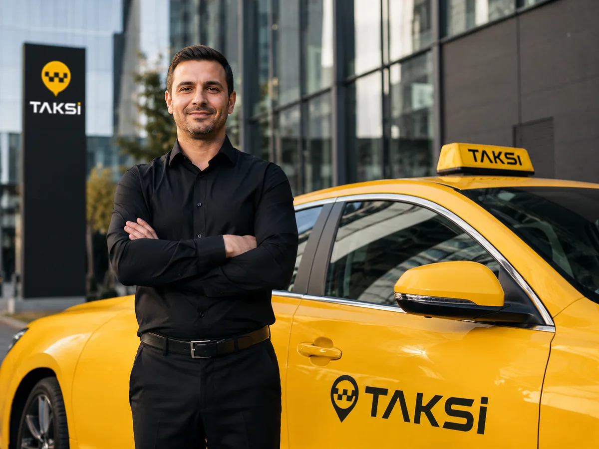 Profesyonel taksi şoförü